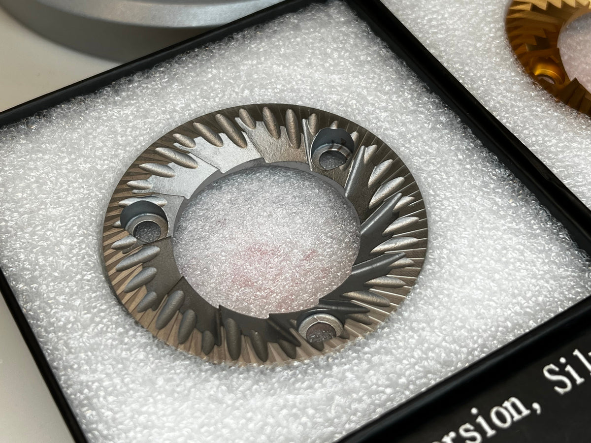 Turin DF64 Cast Lab Sweet / Silver Knight SSP Burrs – Good