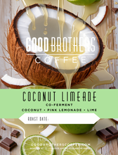 Load image into Gallery viewer, Coconut Limeade Monteblanco Purple Caturra Co-fermented Natural Blend
