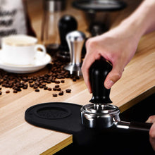 Load image into Gallery viewer, Espresso Coffee Tamping Mat Anit-Slip Black