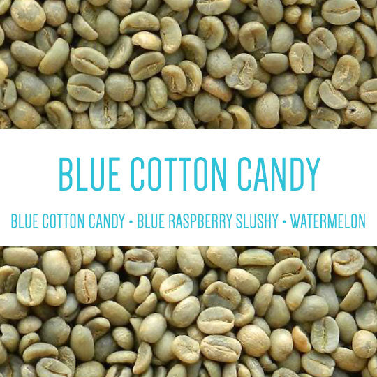 Blue Cotton Candy - Green Beans