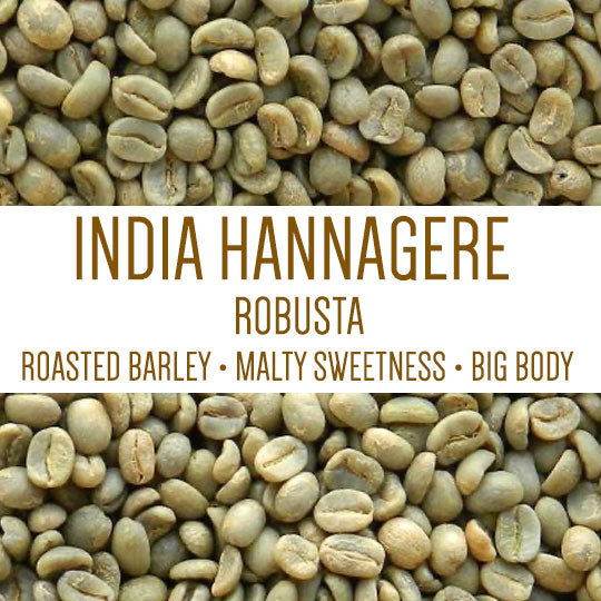 India Kannagere Estate Robusta -  GREEN BEANS