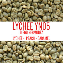 Load image into Gallery viewer, Lychee YN05 Diego Bermudez  Finca El Paraiso Cauca, Colombia Green Beans
