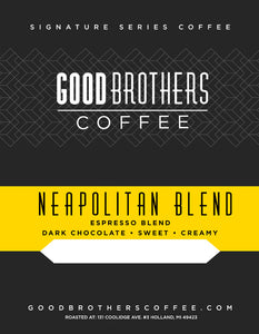 NEAPOLITAN DARK ROAST ESPRESSO BLEND ROASTED