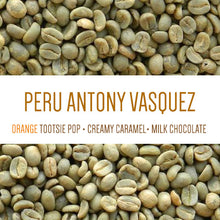 Load image into Gallery viewer, Peru Antony Vasquez Washed GREEN BEANS