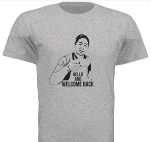 Hoon "Hello And Welcome Back" T-Shirt
