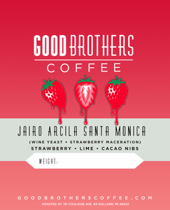 Pink Bourbon + Honey (Wine Yeast / Strawberry Co-Ferment) Jairo Arcila Santa Monica