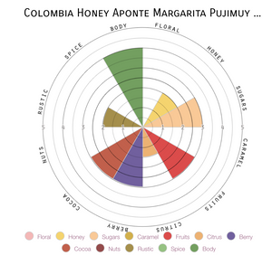 Colombia Honey Aponte Margarita Pujimuy