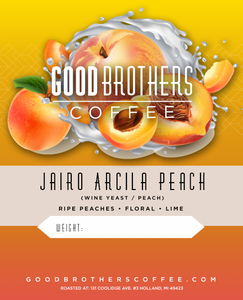 Jairo Arcila Peach (Wine Yeast / Peach)  GREEN BEANS