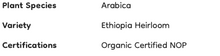 Load image into Gallery viewer, Ethiopia Kayon Mountain Organic G1 Natural GREEN BEANS