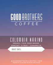 Load image into Gallery viewer, Colombia Narino Organic + Fair Trade Washed