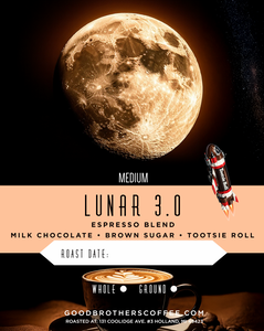 Lunar 3.0 Espresso Blend – Good Brothers Coffee LLC.