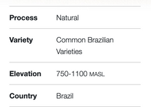 Load image into Gallery viewer, Brazil Serra Negra Natural