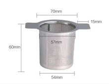 Load image into Gallery viewer, Tea Infuser Stainless Steel Mesh Strainer For Loose Leaf Tea