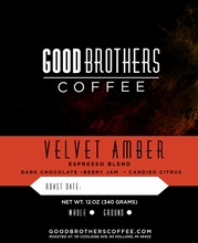 Load image into Gallery viewer, Velvet Amber Espresso Blend