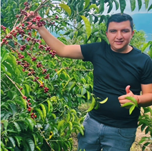 Load image into Gallery viewer, Colombia Finca El Diviso Java Washed Anaerobic Finca El Diviso, led by Nestor Lasso (GREEN)