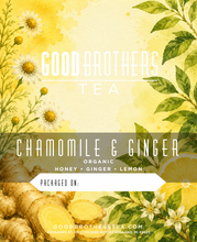 Load image into Gallery viewer, Organic Chamomile Ginger Tea Loose Leaf