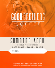 Load image into Gallery viewer, Sumatra Ache DP Harimau Tiger Micro-lot (GREEN)