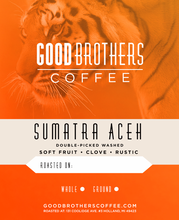 Load image into Gallery viewer, Sumatra Ache DP Harimau Tiger Micro-lot