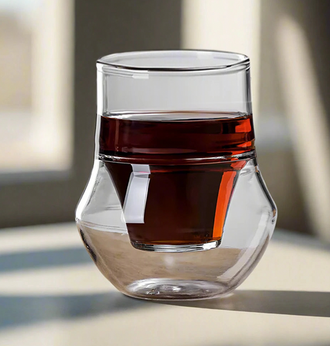 Espresso Cup Double Wall Glass 150ML (1 Cup) + (2 Cup) Options