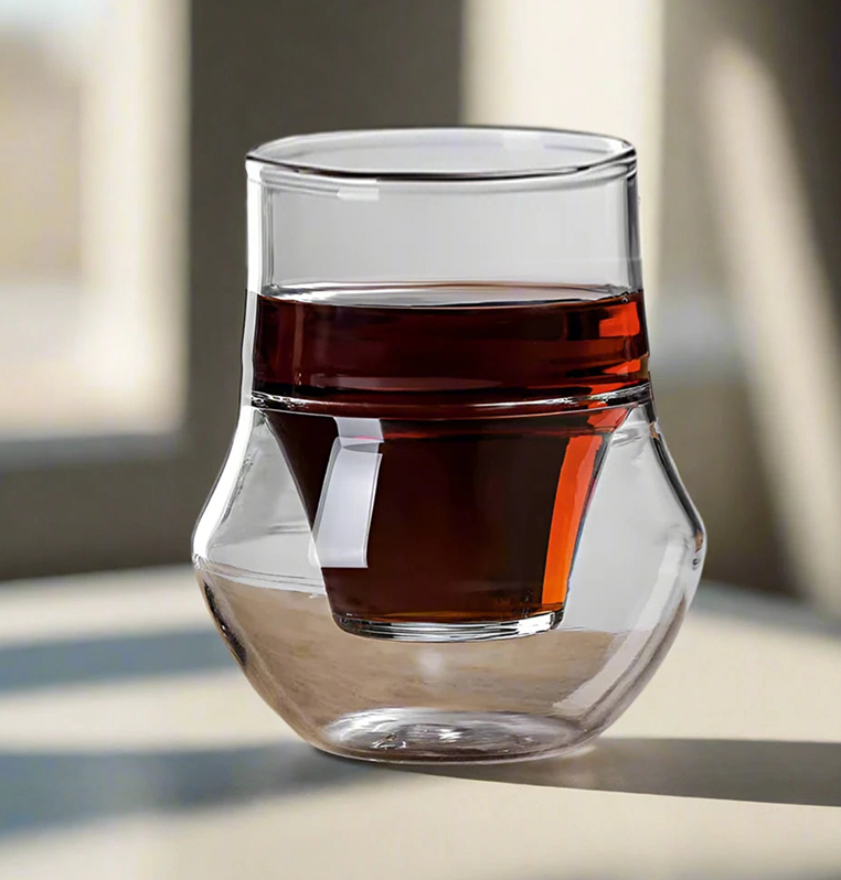 Espresso Cup Double Wall Glass 150ML (1 Cup) + (2 Cup) Options – Good  Brothers Coffee LLC
