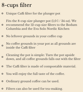 French Press Paper Filter + Cold Brew Bag Filters by Caffi ™