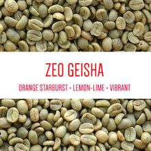 Load image into Gallery viewer, Diego Bermudez  Finca El Paraiso Zeo Geisha GREEN BEANS