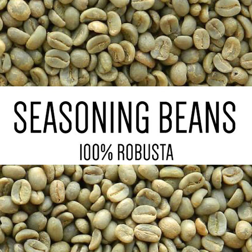 Seasoning Beans: India Cherry AB Robusta UNROASTED GREEN BEANS